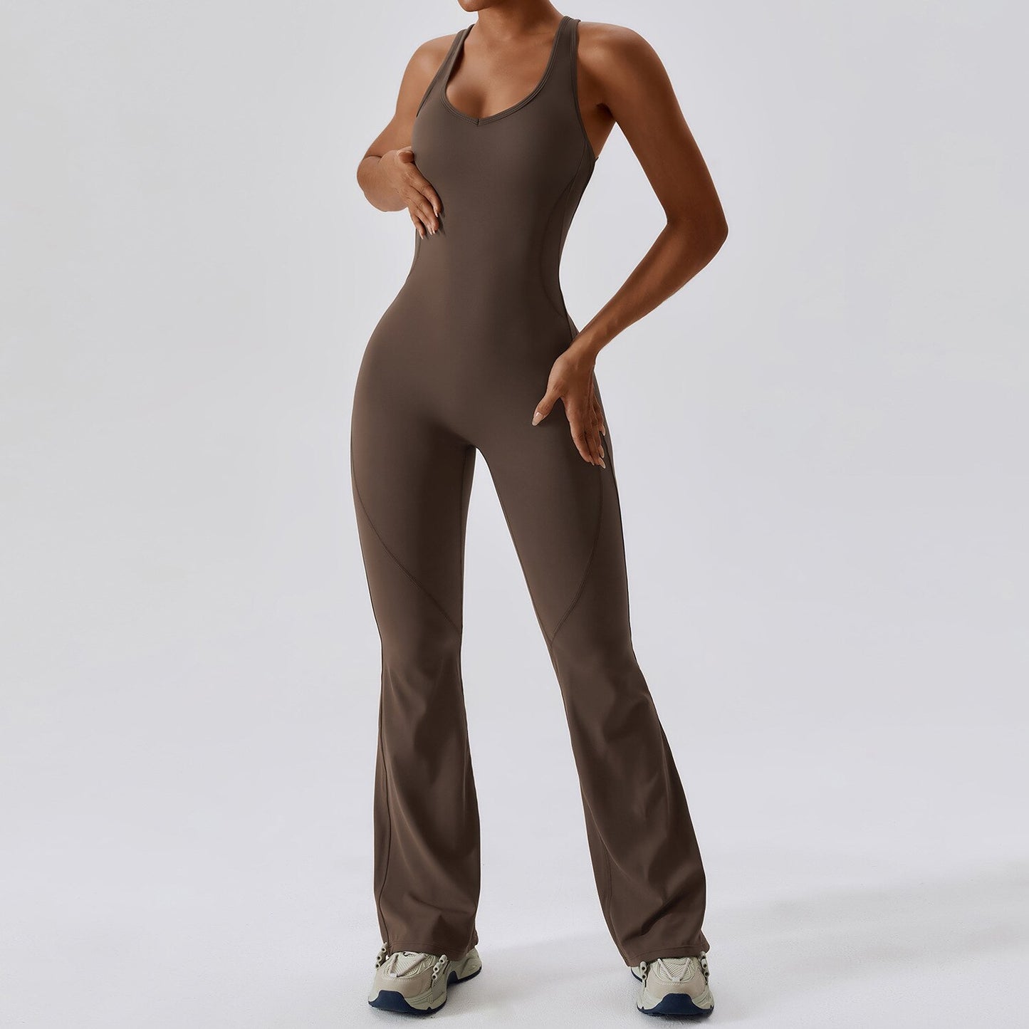 Fitted Seamless Jumpsuit