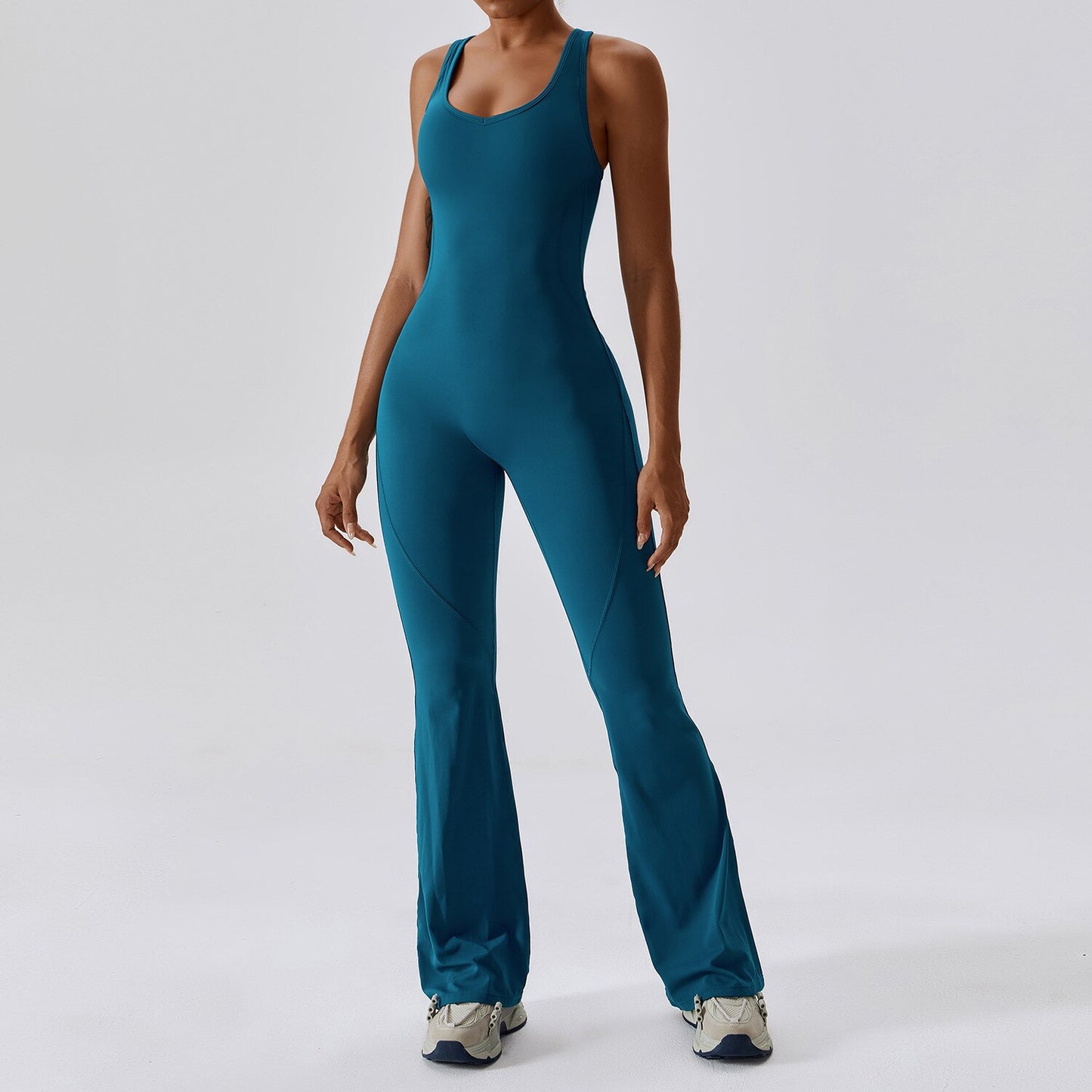 Fitted Seamless Jumpsuit