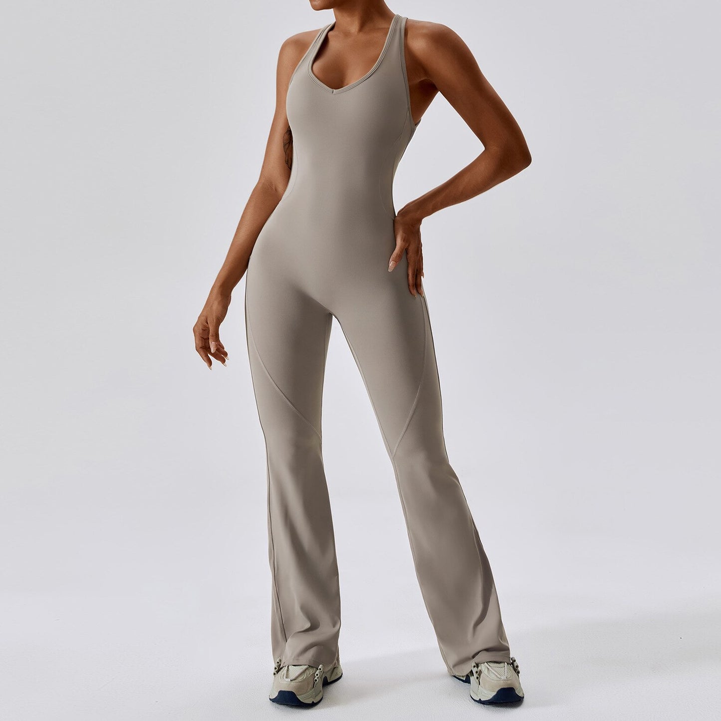 Fitted Seamless Jumpsuit