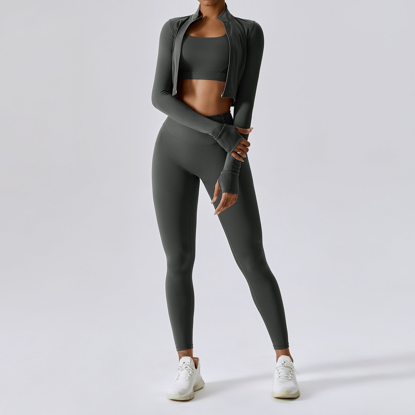 3PC Women Yoga Tracksuit