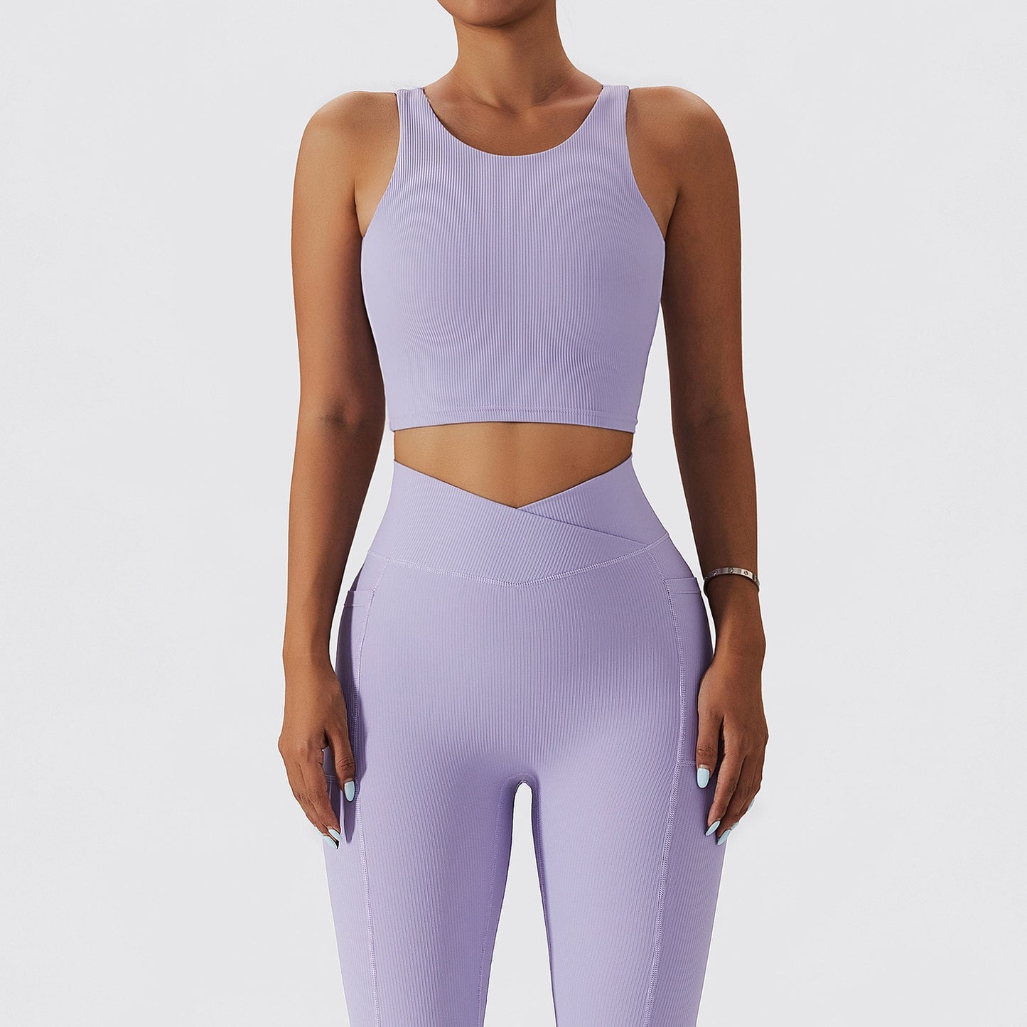 Ribbed Yoga Set