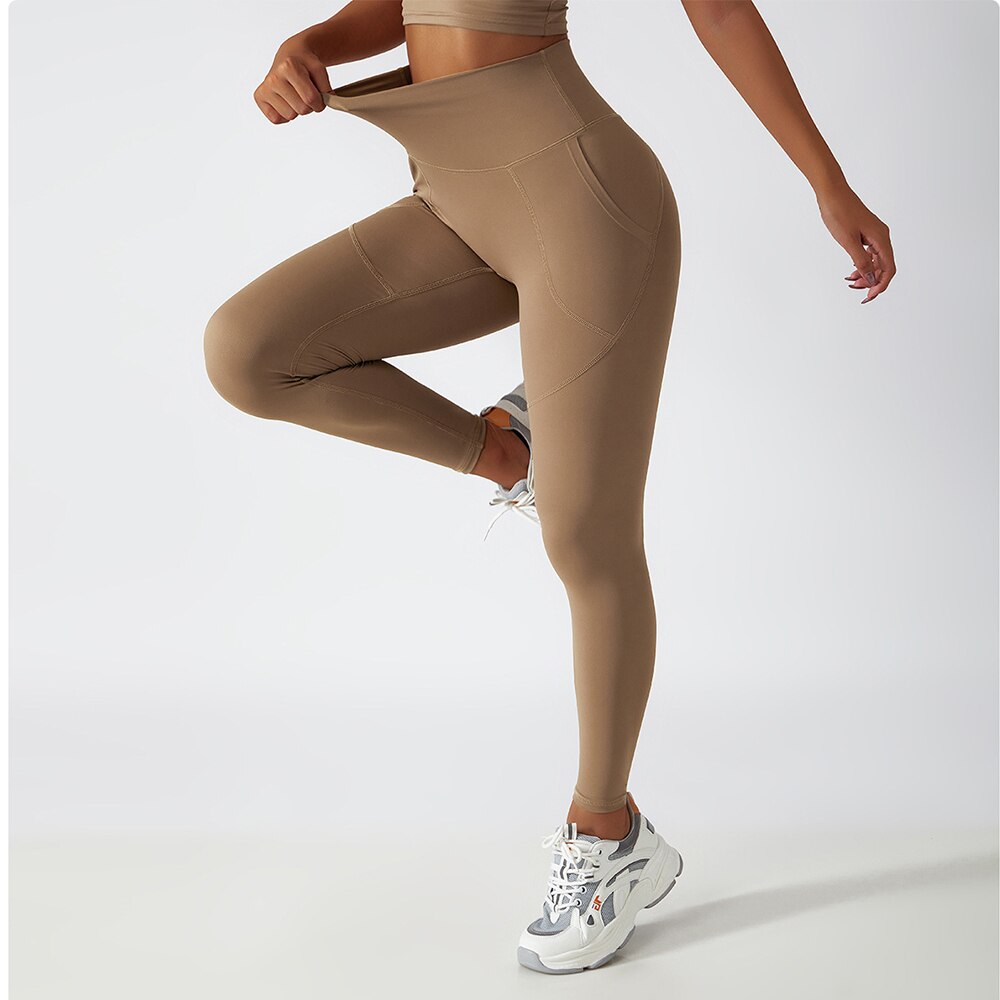 Seamless Leggings With Side Pockets