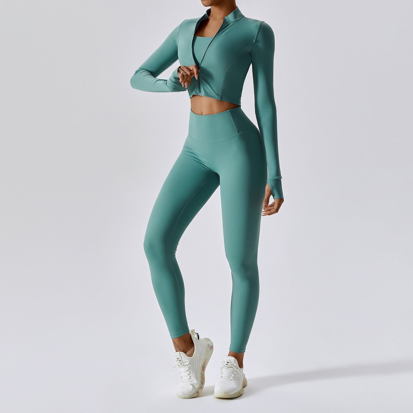 3PC Women Yoga Tracksuit