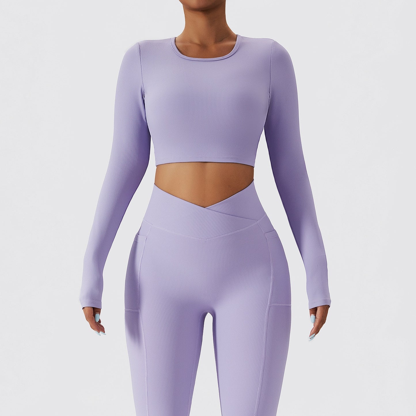 Ribbed Yoga Set