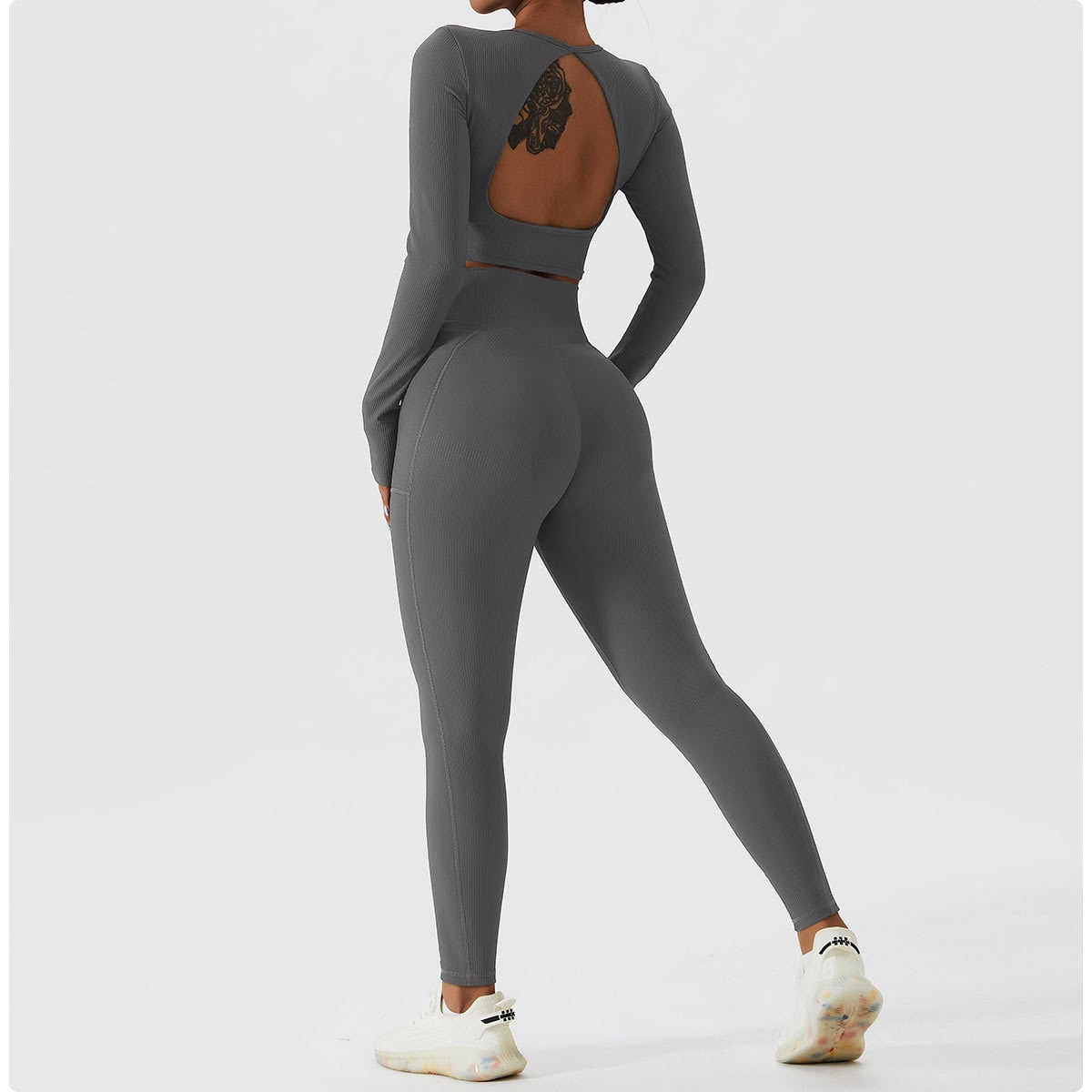 Ribbed Yoga Set