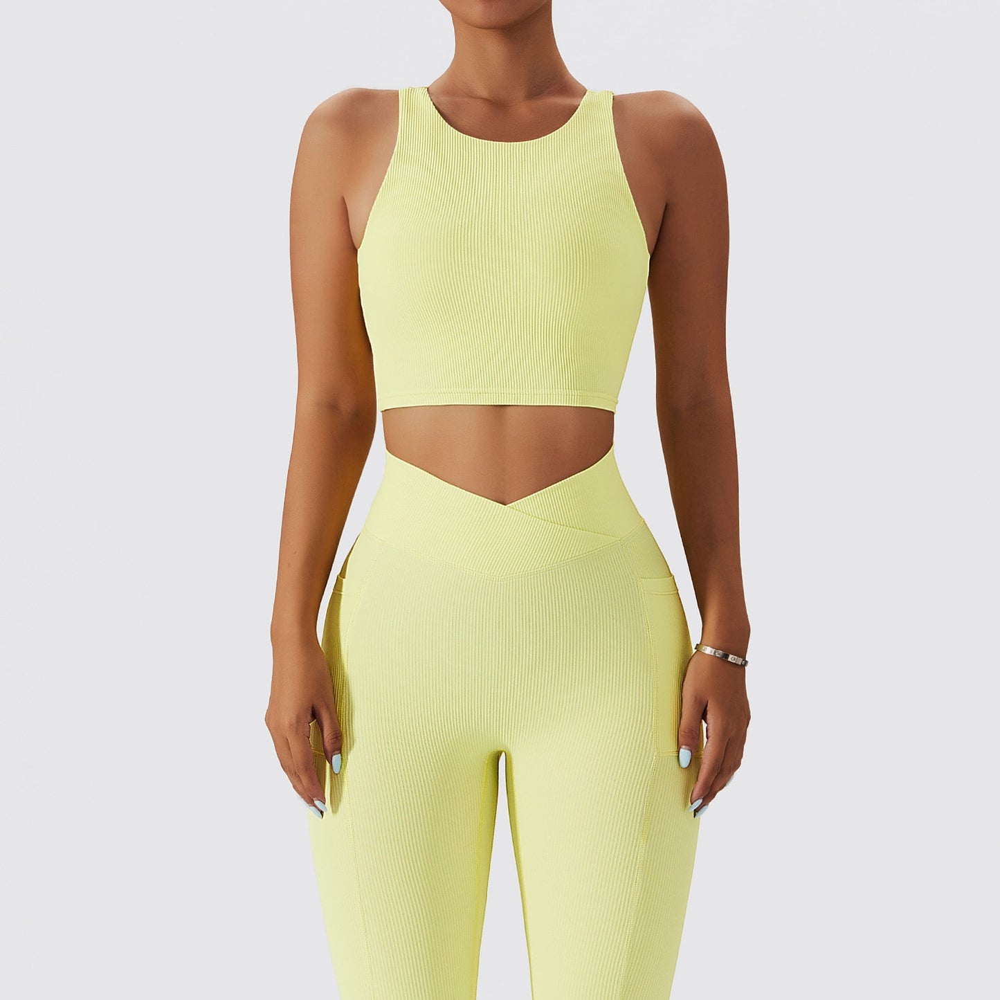 Ribbed Yoga Set