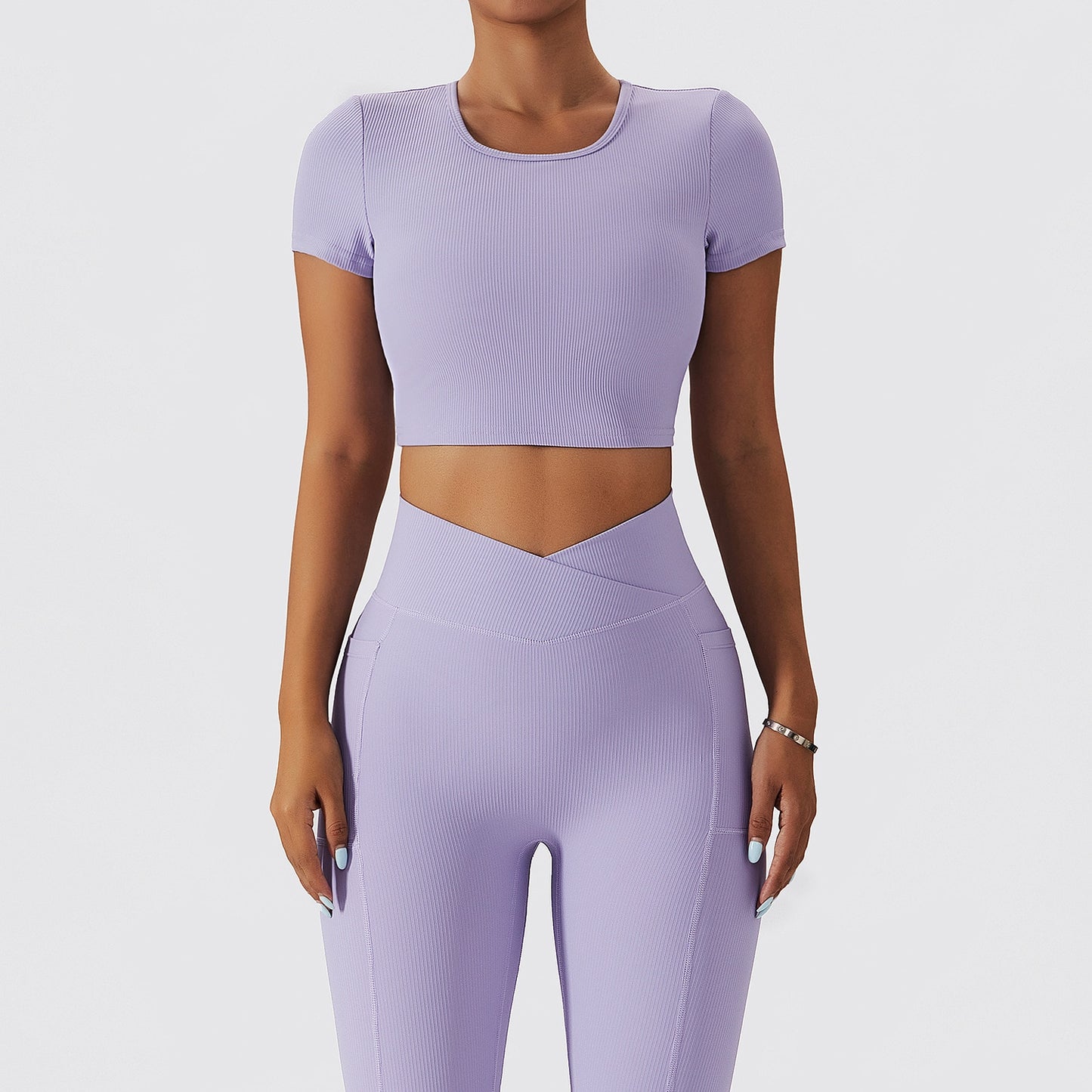 Ribbed Yoga Set